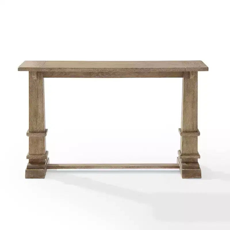 Joanna Console Table Rustic Brown - Crosley