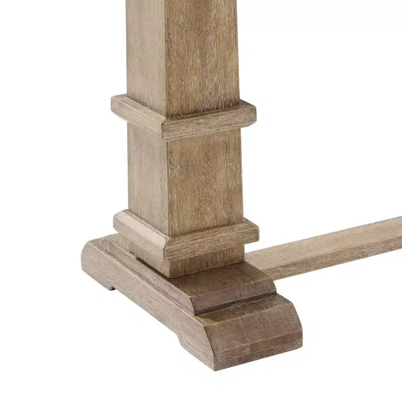 Joanna Console Table Rustic Brown - Crosley