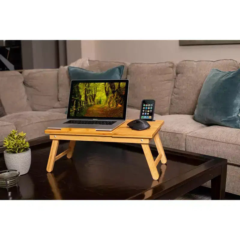 Sofia + Sam Multi-tasking Laptop Bed Tray - Natural