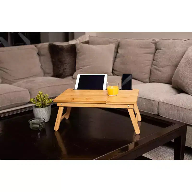 Sofia + Sam Multi-tasking Laptop Bed Tray - Natural