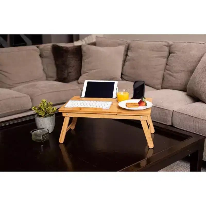 Sofia + Sam Multi-tasking Laptop Bed Tray - Natural