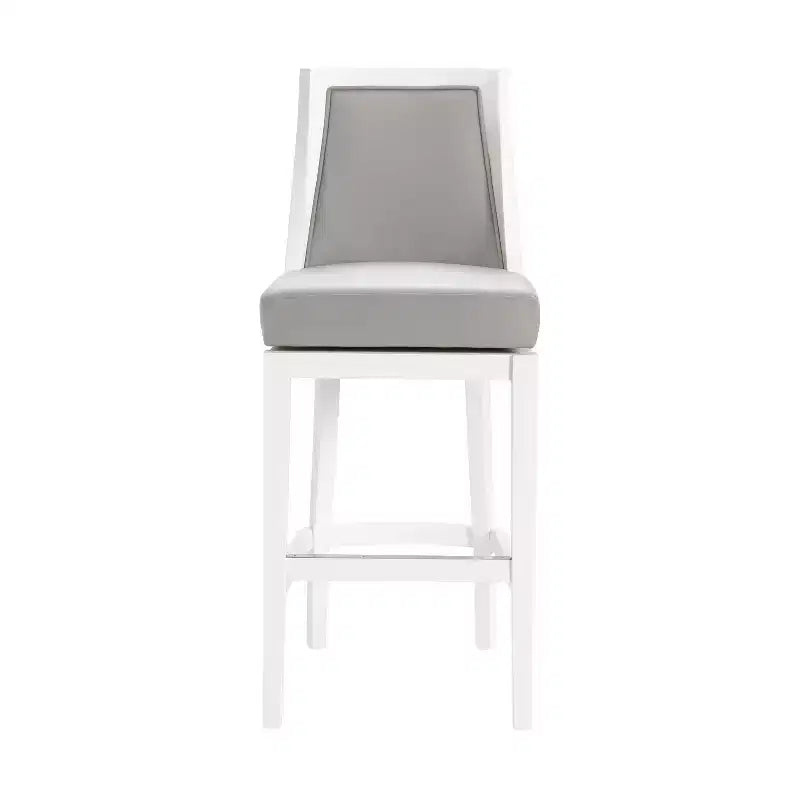 Ellie Bar Height Stool with Back - Alaterre Furniture