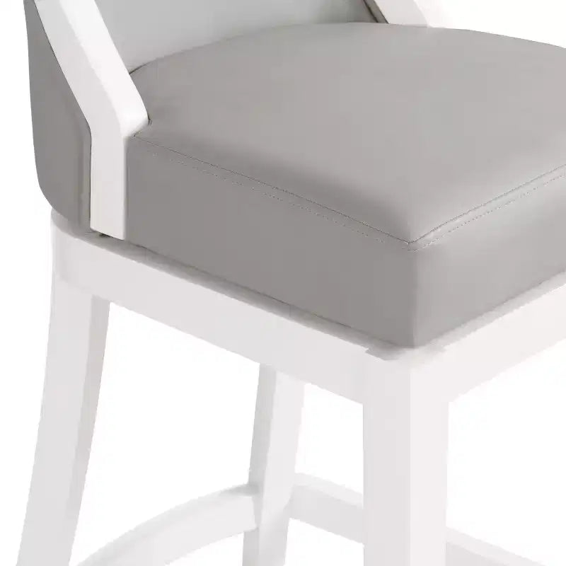 Ellie Bar Height Stool with Back - Alaterre Furniture