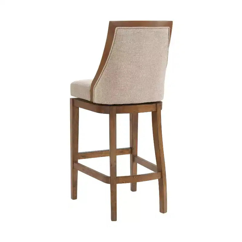 Ellie Bar Height Stool with Back - Alaterre Furniture