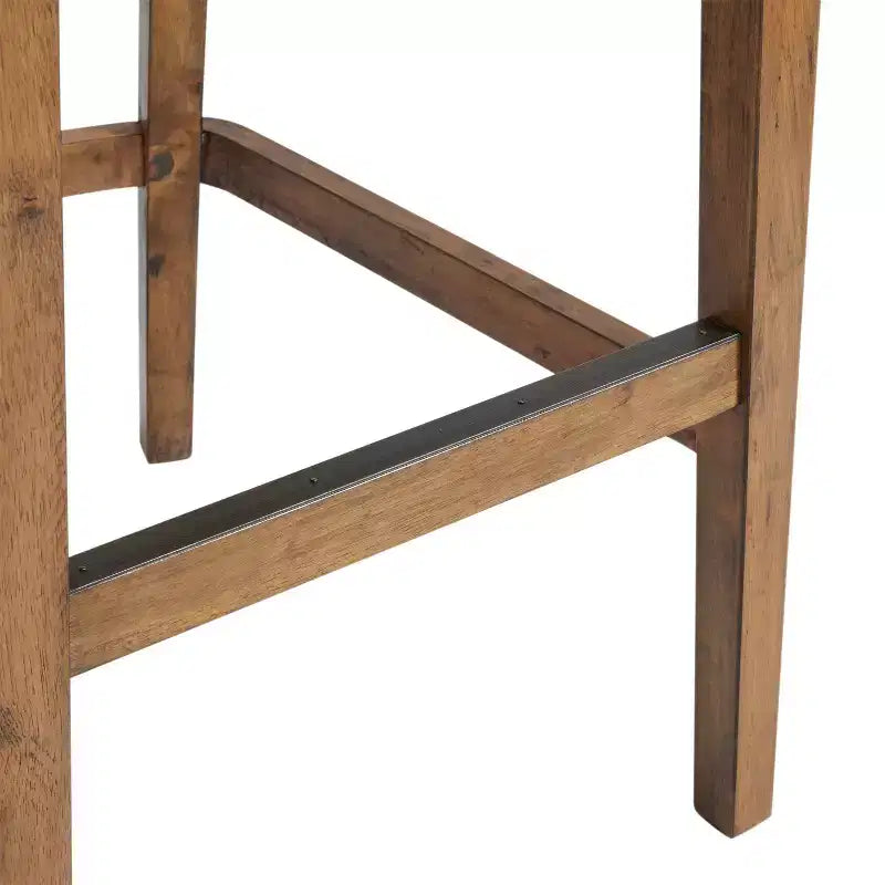 Ellie Bar Height Stool with Back - Alaterre Furniture