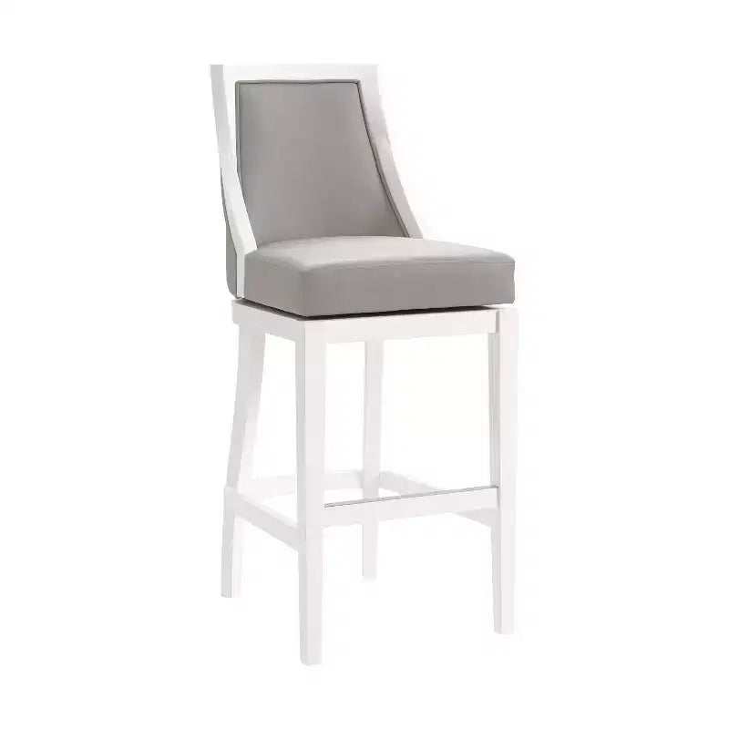 Ellie Bar Height Stool with Back - Alaterre Furniture