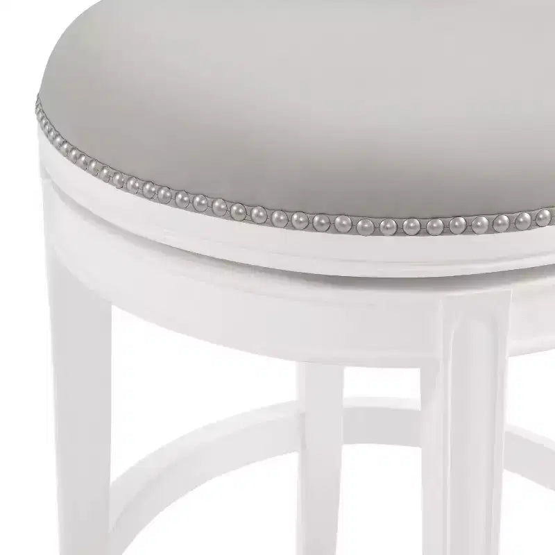 Set of 2 Hanover Swivel Bar Height Stools - Alaterre Furniture