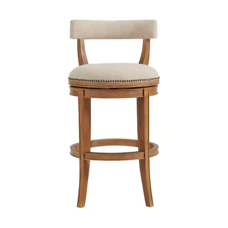 Set of 2 Hanover Swivel Bar Height Stools - Alaterre Furniture