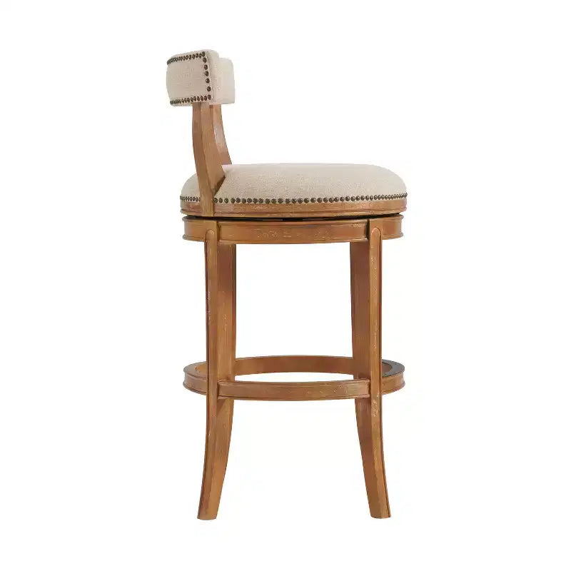 Set of 2 Hanover Swivel Bar Height Stools - Alaterre Furniture