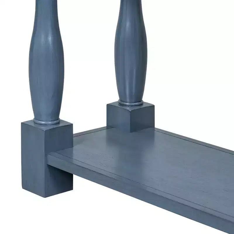 63L Extra-thick Console Table with Drawers and Shelf RE-ModernLuxe