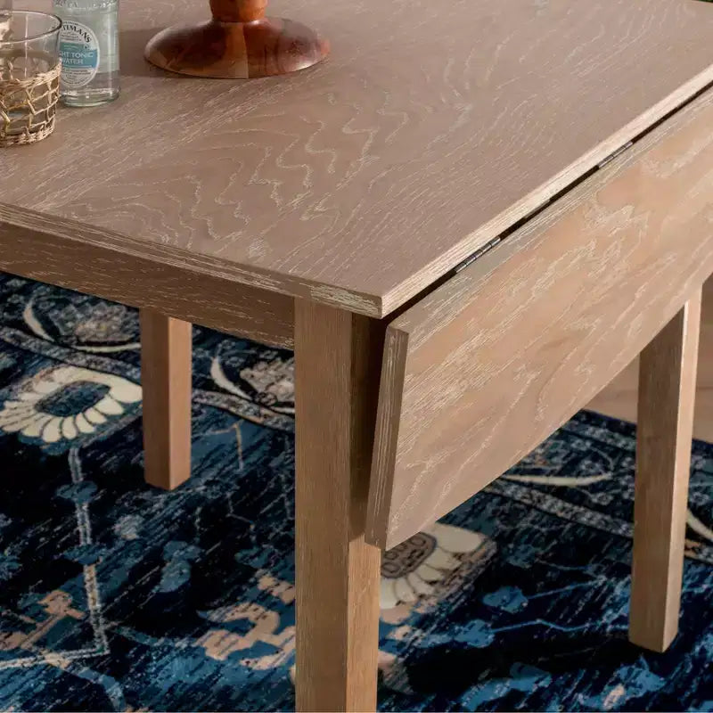 Torino Square Drop Leaf Dining Table - Linon