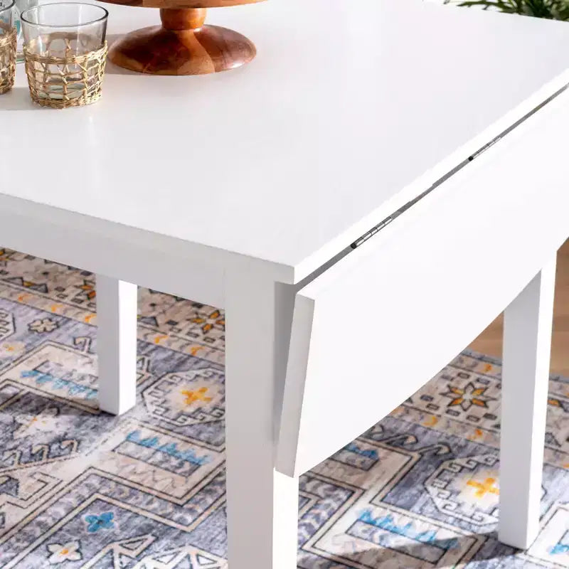 Torino Square Drop Leaf Dining Table - Linon