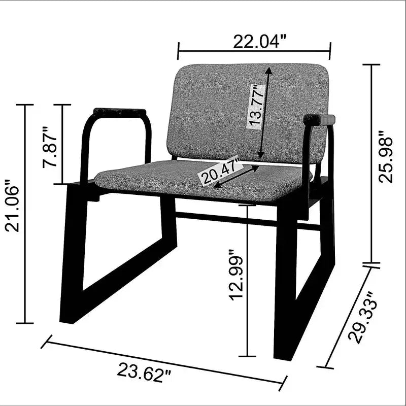 1.0 Whythe Low Accent Chair - Manhattan Comfort