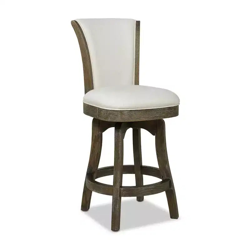 Jennifer Taylor Home Henry 27 inch Armless Swivel Counter Height Bar Stool