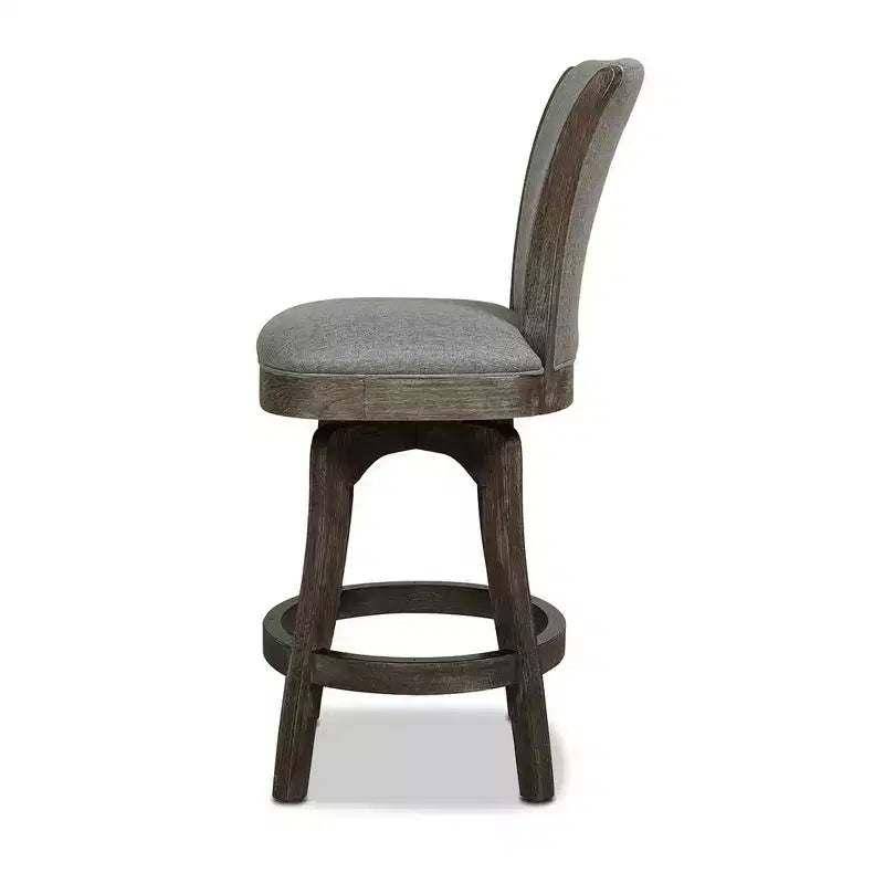 Jennifer Taylor Home Henry 27 inch Armless Swivel Counter Height Bar Stool