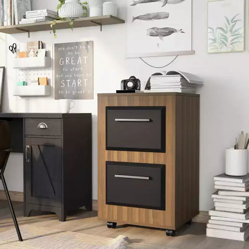 24/7 Shop At Home Maralasia Mobile 2 File Cabinet