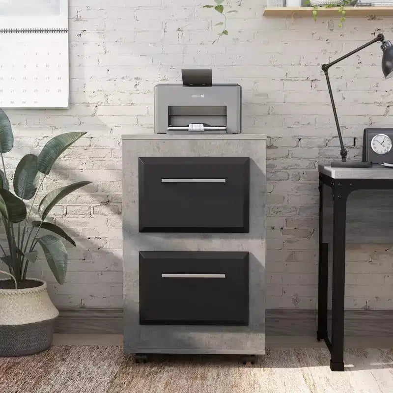24/7 Shop At Home Maralasia Mobile 2 File Cabinet