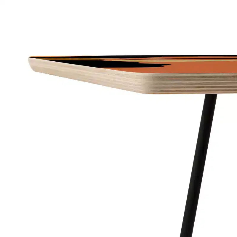EELISE_NDRI Mean Greens Square Side Table - Deny Designs