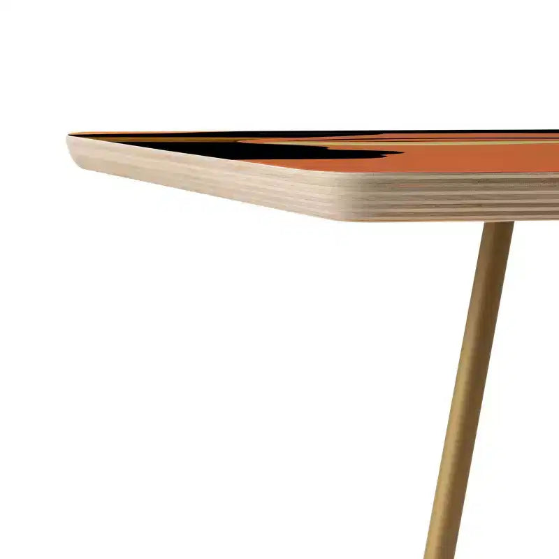 EELISE_NDRI Mean Greens Square Side Table - Deny Designs