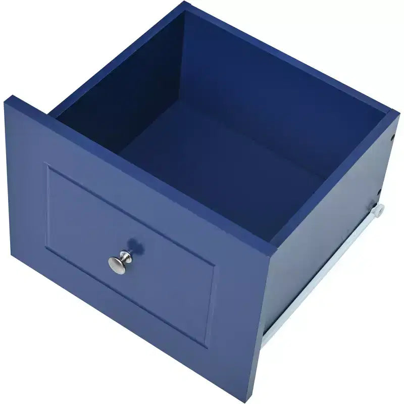 52.7 In. W Mobile Kitchen Island with Drop Leaf Wood Top, Spice Rack and Locking Wheels-ModernLuxe