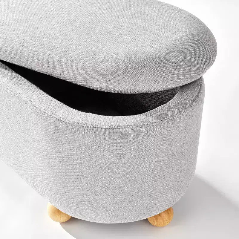 Havenstone Pill Shaped Storage Bench - Threshold designed with Studio McGee