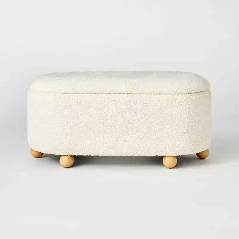 Havenstone Pill Shaped Storage Bench - Threshold designed with Studio McGee