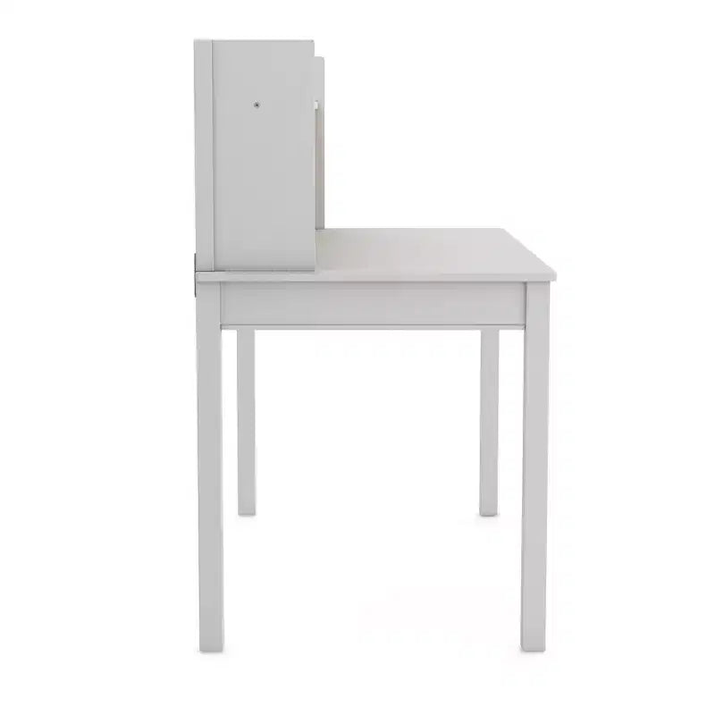 Martha Stewart Kids' Desk with Hutch and Chair Set - Kids Desk with Storage Shelf and Corkboard, Kids Bedroom Crafting Table for Boys and Girls