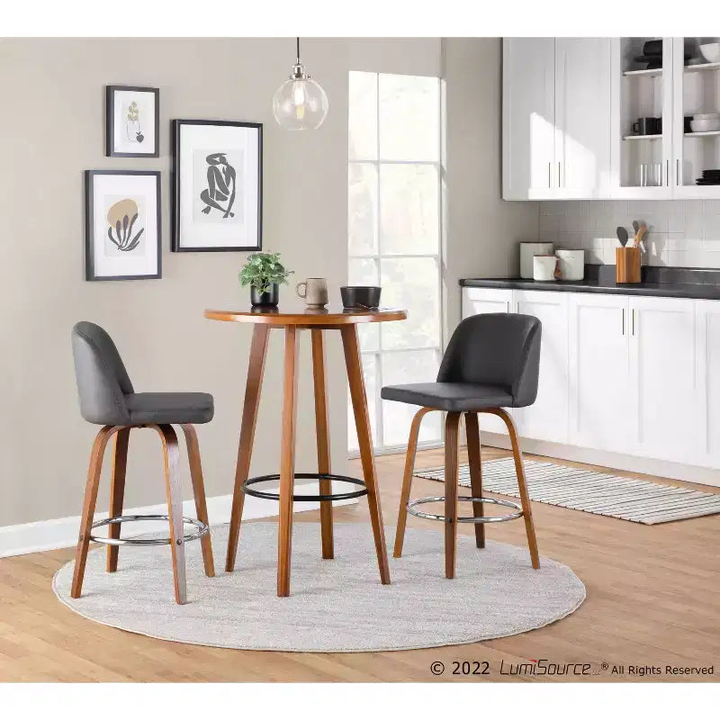 Set of 2 Toriano Barstools - LumiSource