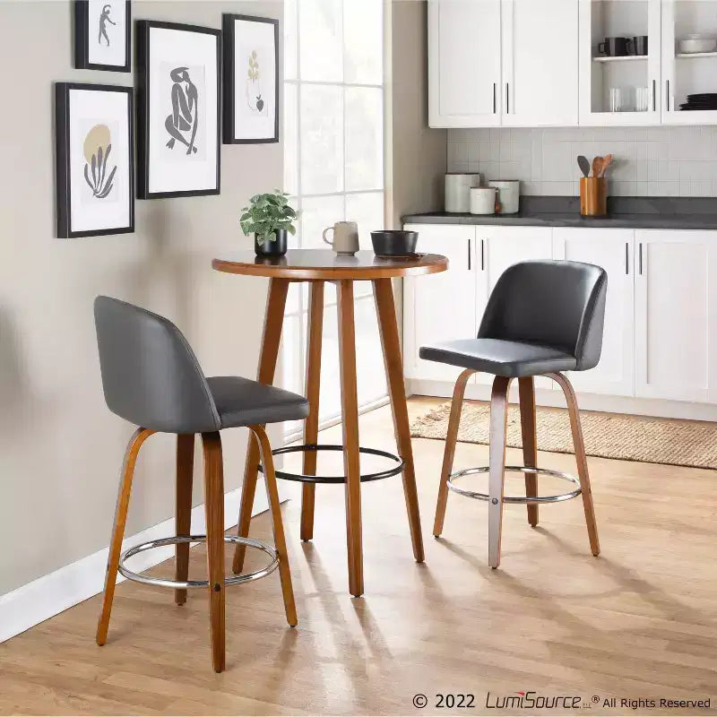 Set of 2 Toriano Barstools - LumiSource